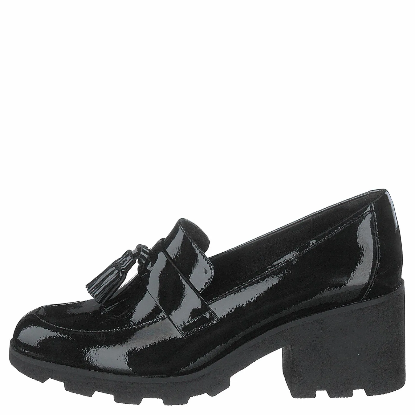 Clarks Rene Loafer Black Patent