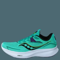 Saucony Ride 15 Cool Mint/acid