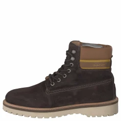 Gant Roden Mid Lace Boot Dk Brown+toffee