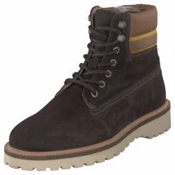 Gant Roden Mid Lace Boot Dk Brown+toffee