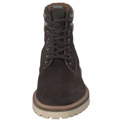 Gant Roden Mid Lace Boot Dk Brown+toffee