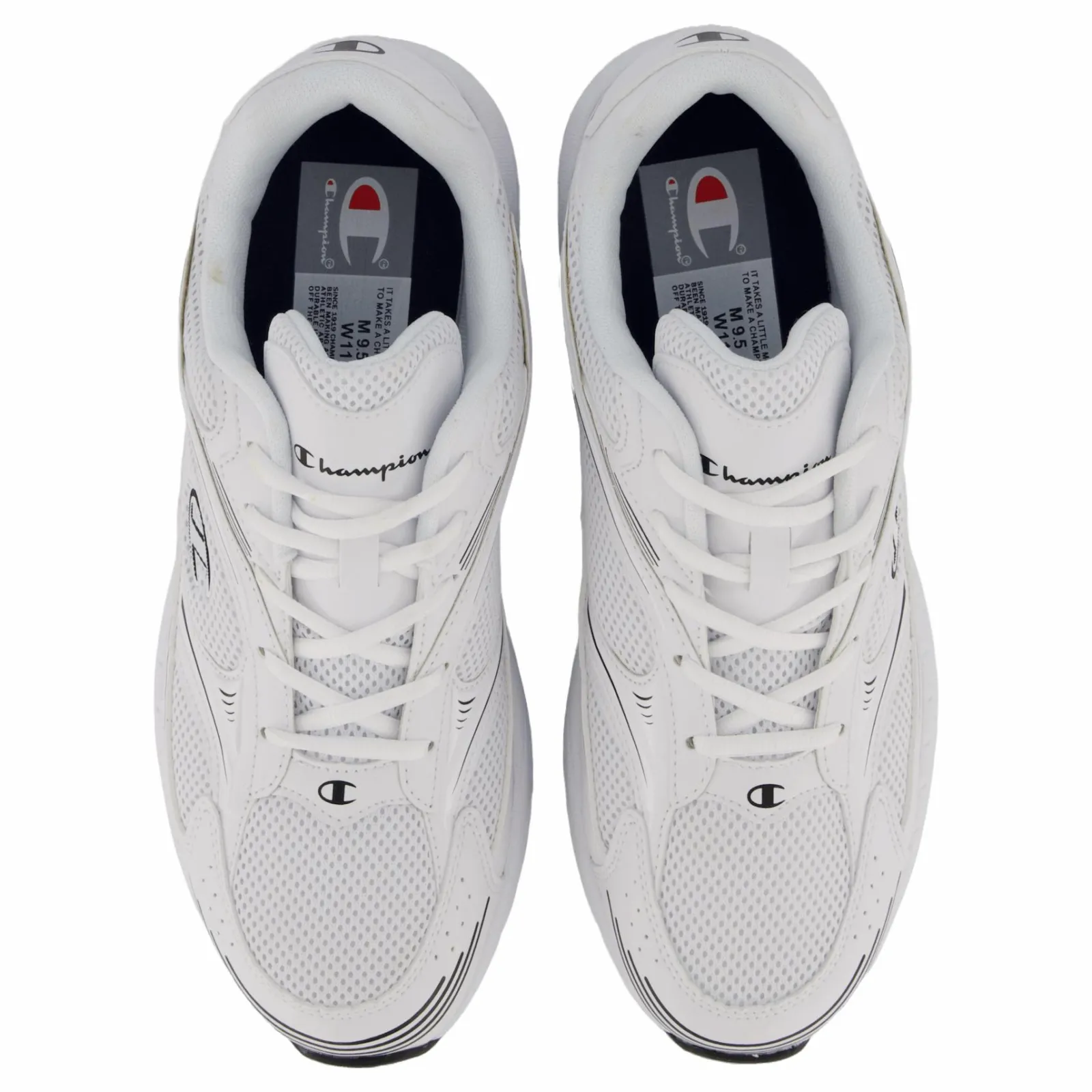 Champion Run 00 Low Cut Shoe White A