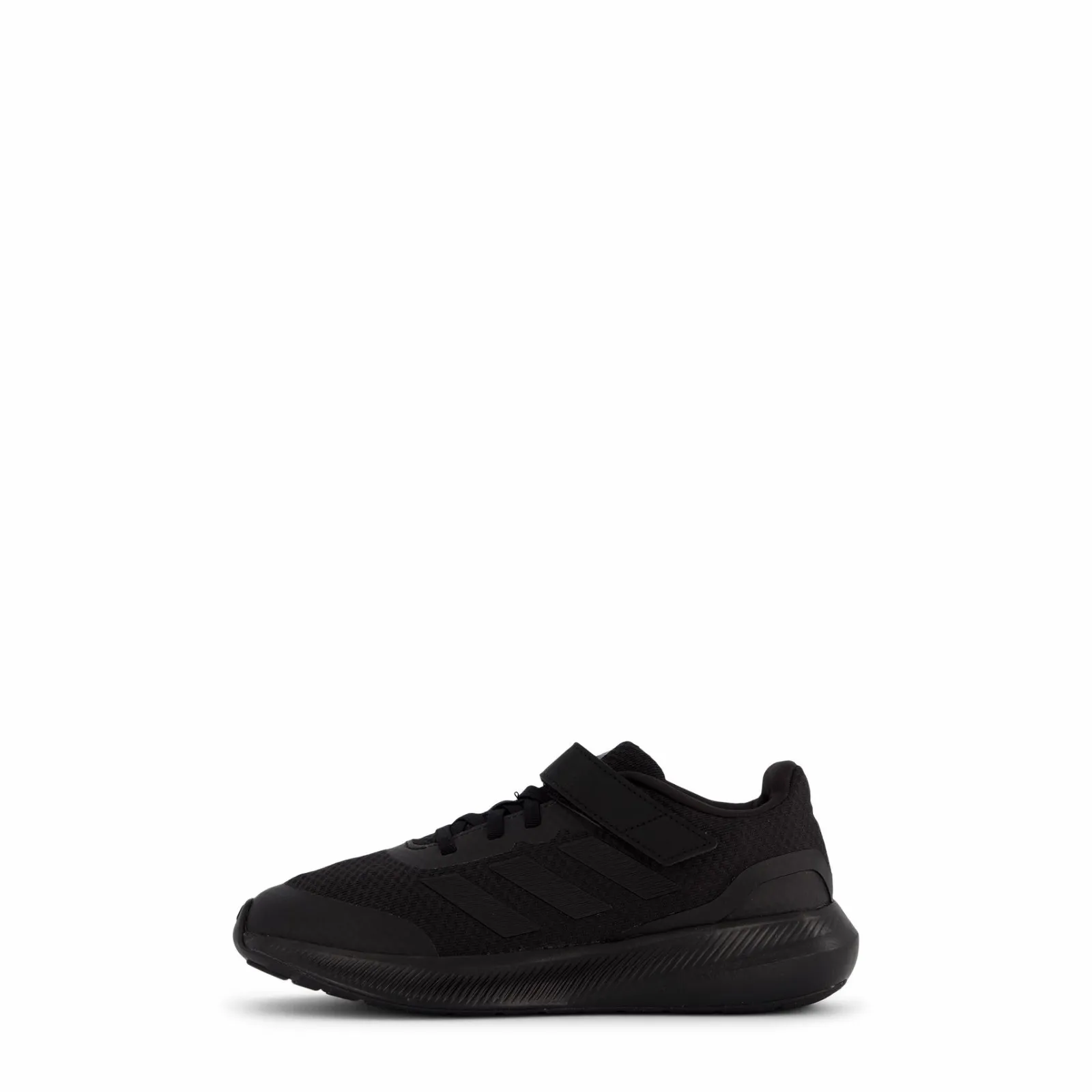 Barn adidas RunFalcon 3.0 Elastic Lace Top Strap Shoes Core Black / Core Black / Core Black