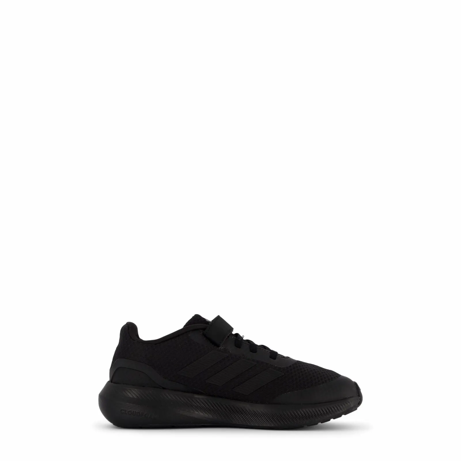 Barn adidas RunFalcon 3.0 Elastic Lace Top Strap Shoes Core Black / Core Black / Core Black