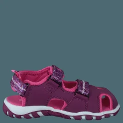 Barn Leaf Runn Dk Pink