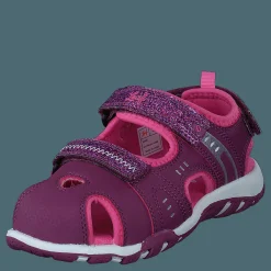 Barn Leaf Runn Dk Pink