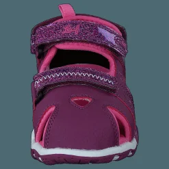 Barn Leaf Runn Dk Pink