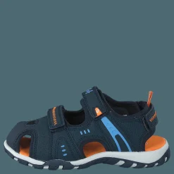 Barn Leaf Runn Navy/orange