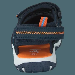 Barn Leaf Runn Navy/orange