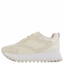 Calvin Klein Runner Laceup Authentic Creamy White/peach Whip