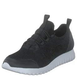 Calvin Klein Runner Sneaker Laceup Mesh Black