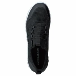 Calvin Klein Runner Sneaker Laceup Mesh Black