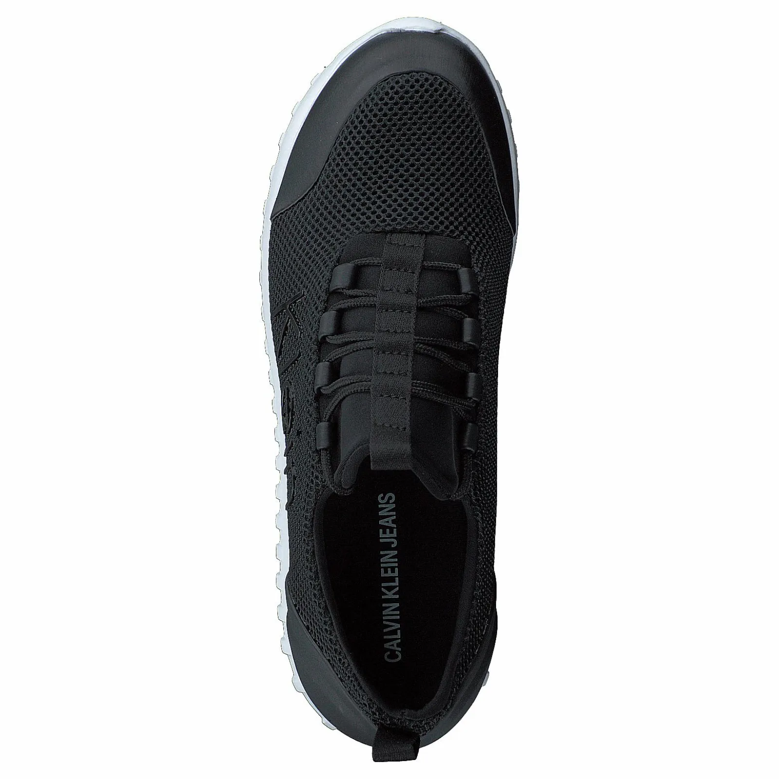 Calvin Klein Runner Sneaker Laceup Mesh Black