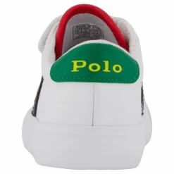 Barn Ralph Lauren Junior Ryley Ps T-white Tumbled/navy/green W/