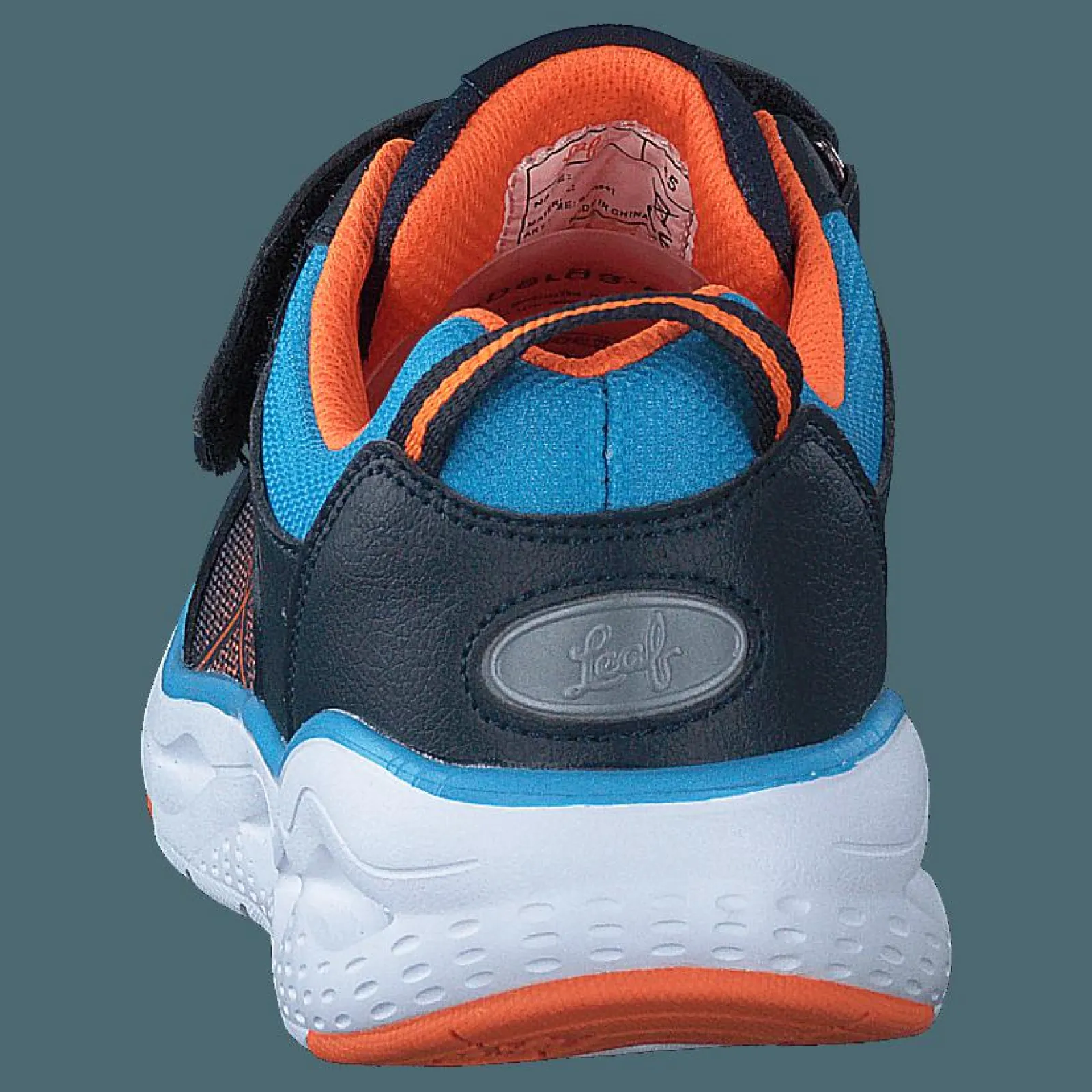 Barn Leaf Samset Navy/orange