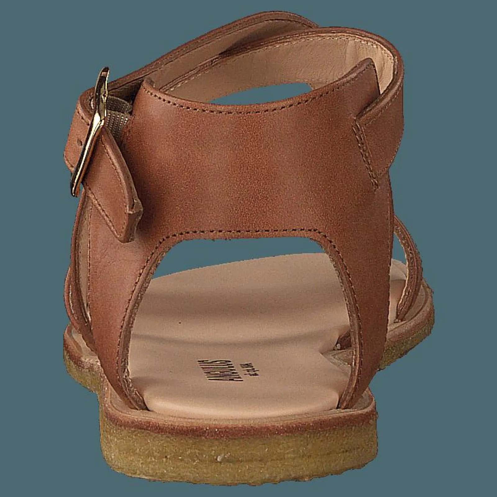 Angulus Sandal With Buckle Tan