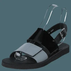 Angulus Sandal With Plateau Sole Greyblue/black/black