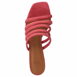 Billi Bi Sandals Dark Pink Suede