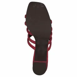 Billi Bi Sandals Dark Pink Suede