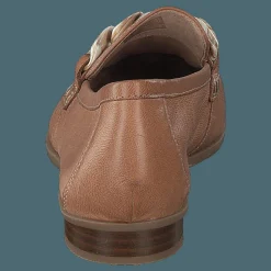 Clarks Sarafyna Iris Nougat Leather