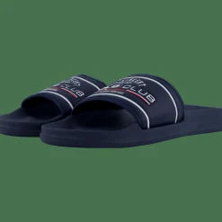 St Vincent Polo Club Savannah Bath Slipper M Navy