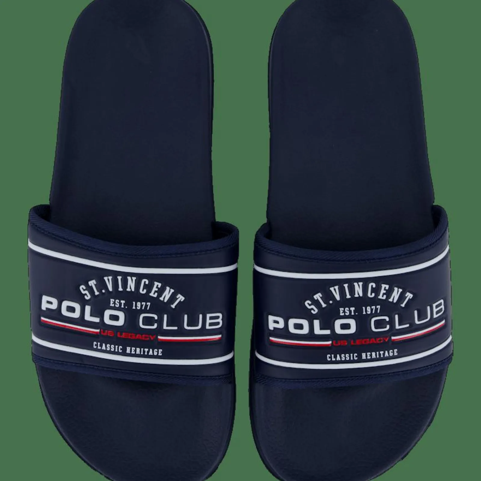St Vincent Polo Club Savannah Bath Slipper M Navy