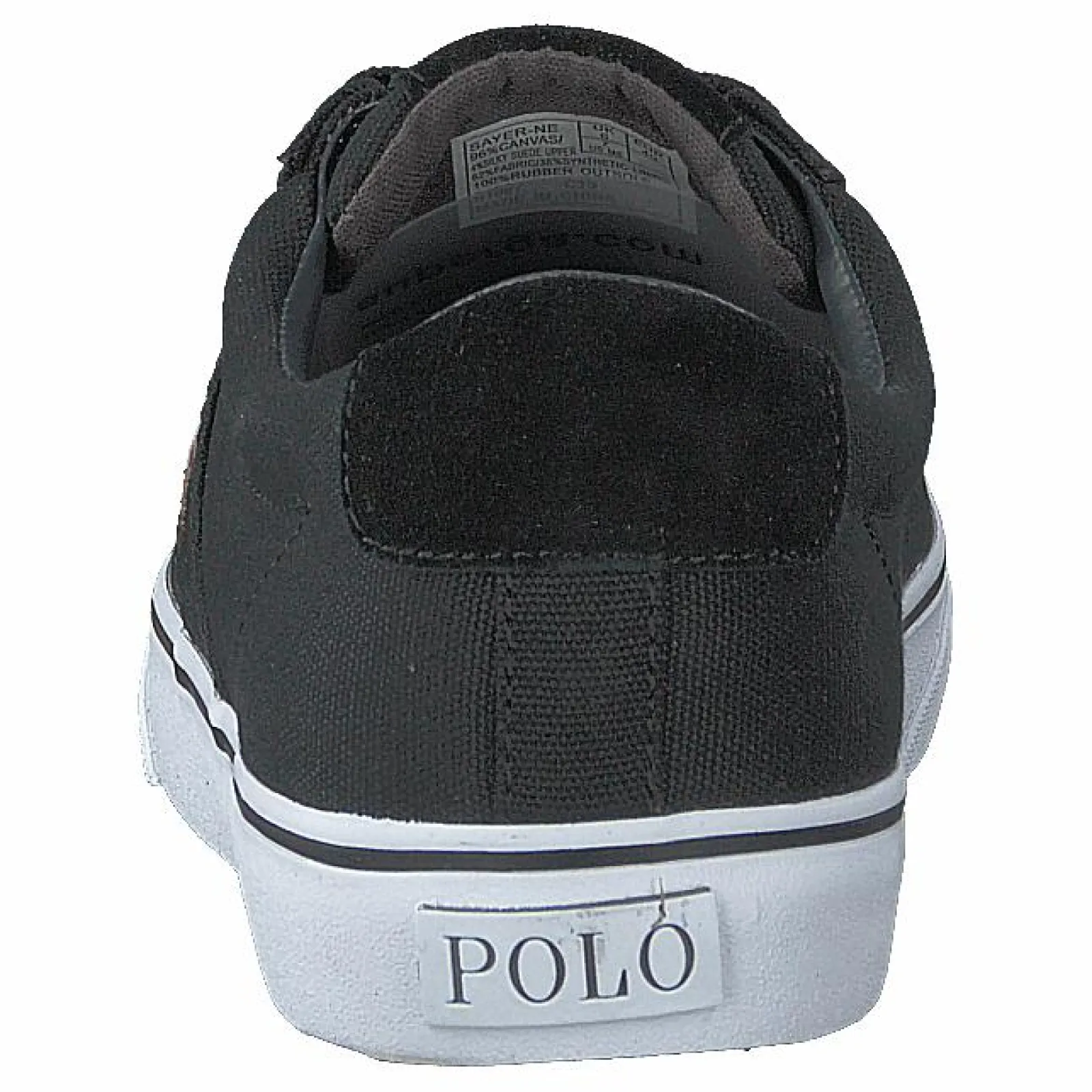 Polo Ralph Lauren Sayer Canvas Sneaker Black