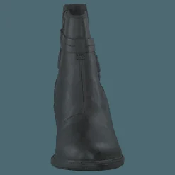 Clarks Scene Star Black Leather