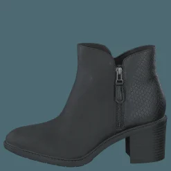 Clarks Scene Zip Black Combi