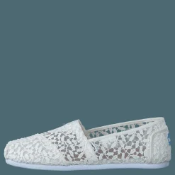 Toms Seasonal Classics White Lace Leaves