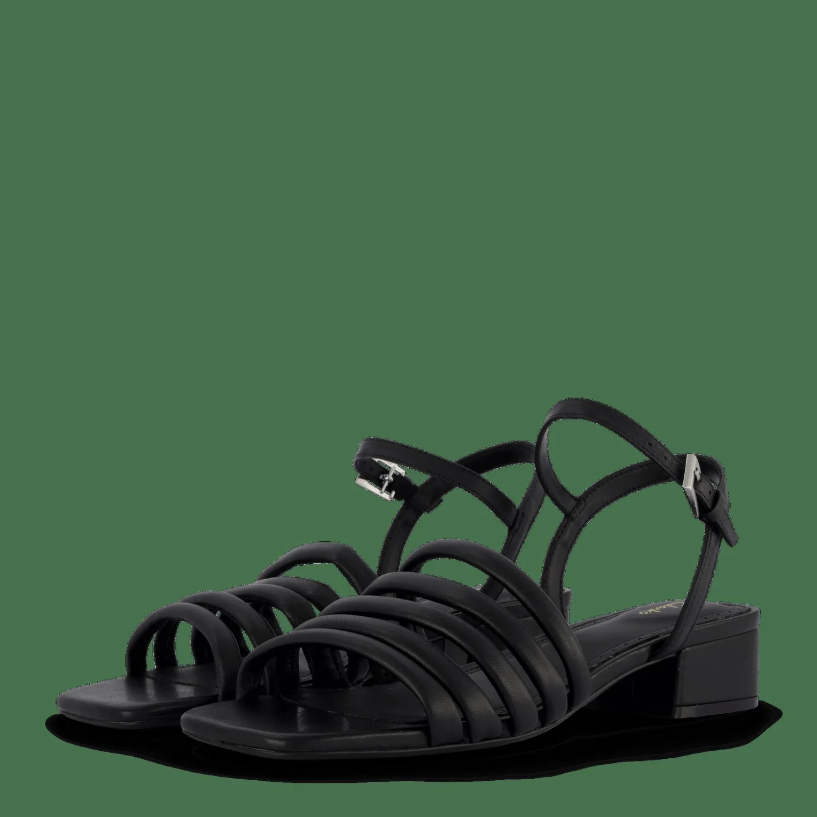 Clarks Seren25 Part Black Leather