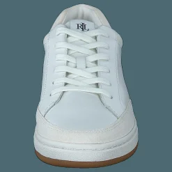 Lauren Ralph Lauren Sft Sprt Clf/suede-hailey-sk-l Snow White/club House Cream