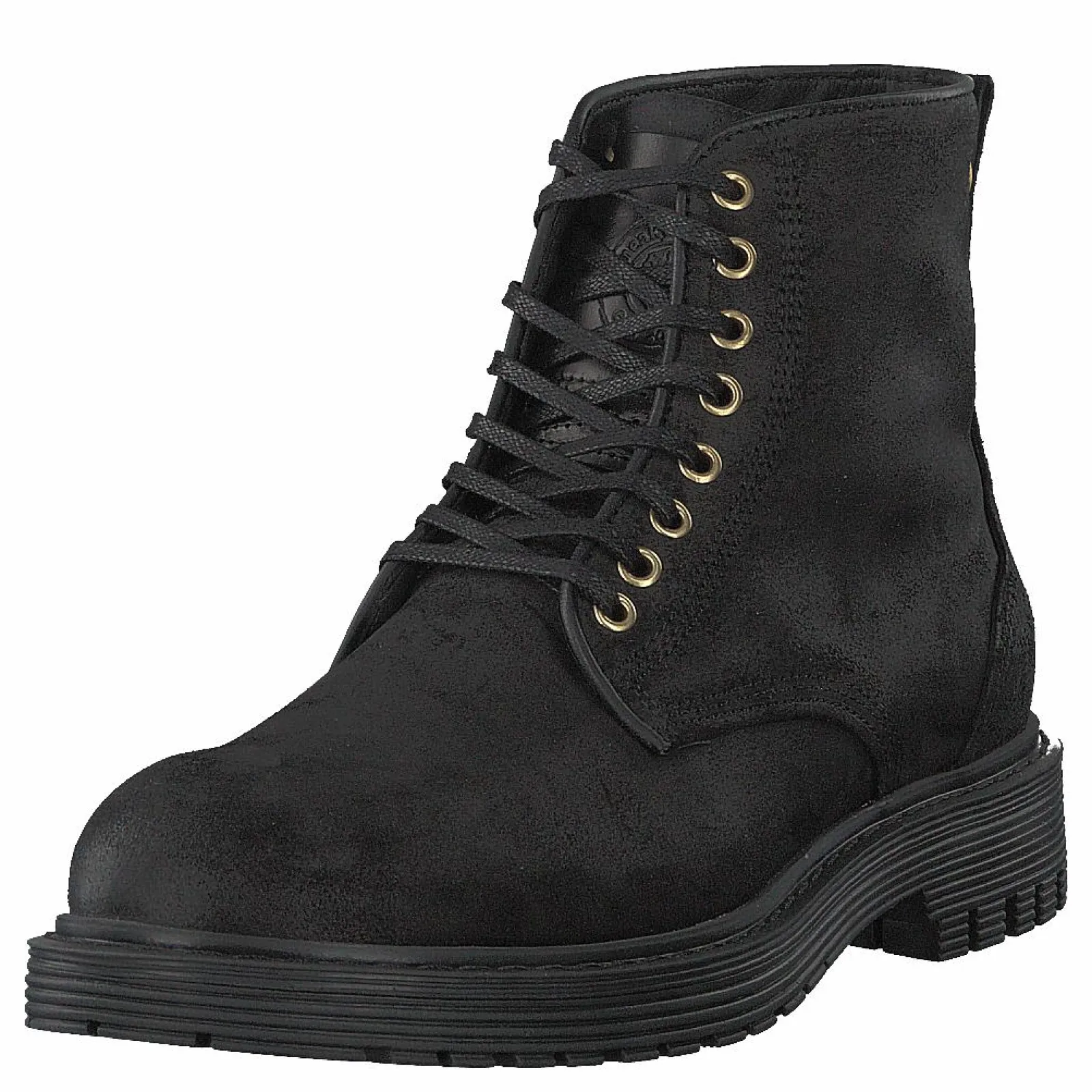 Sneaky Steve Sharp Black Suede