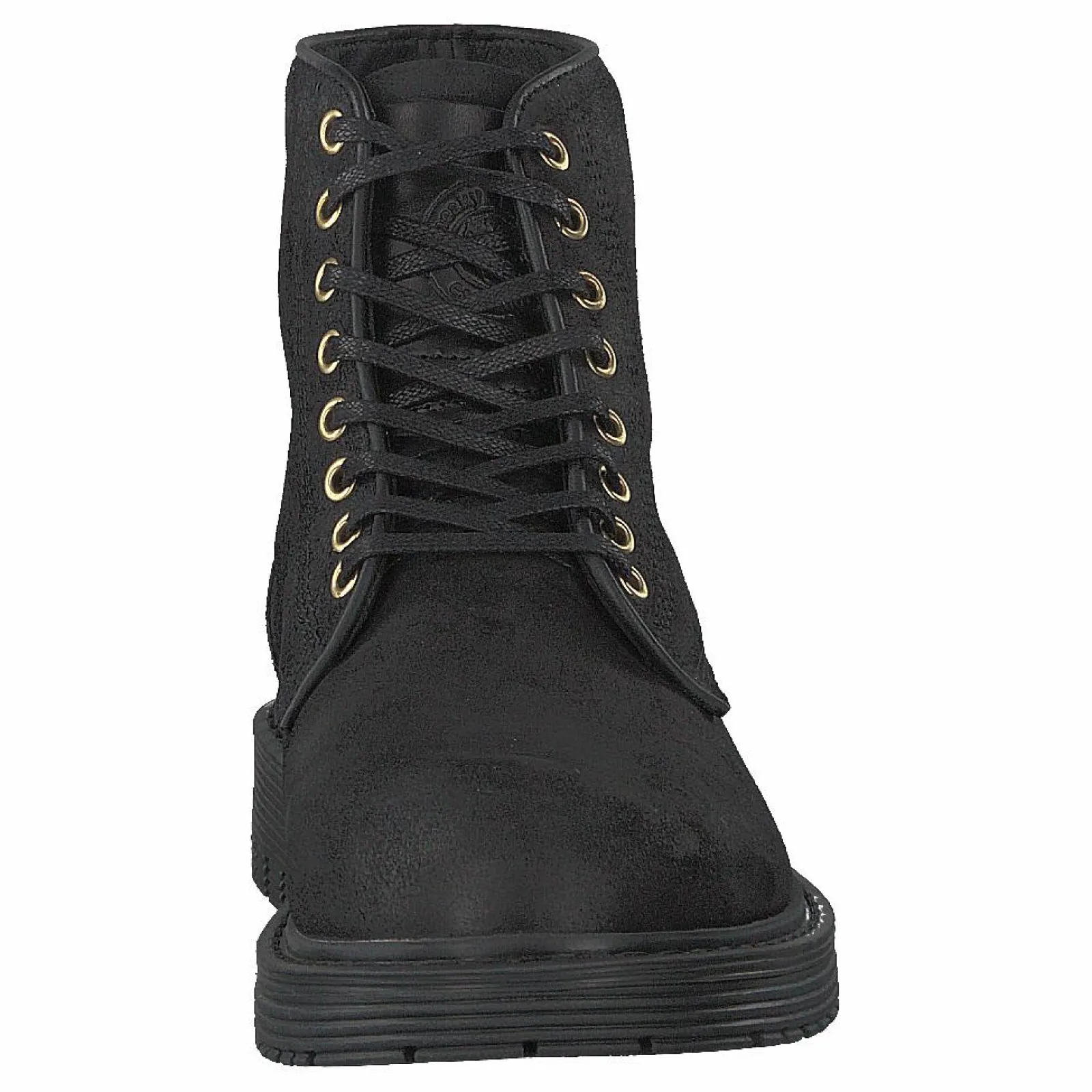 Sneaky Steve Sharp Black Suede