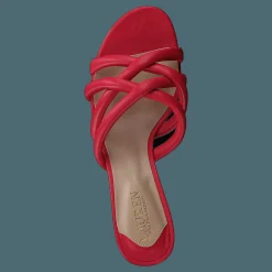 Lauren Ralph Lauren Sheep Nappa-liliana-sn-hes Cactus Flwr Red