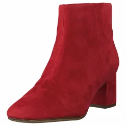 Clarks Sheer Flora Red Suede