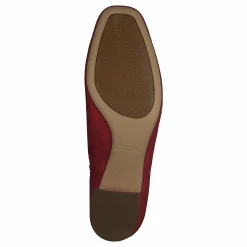 Clarks Sheer Flora Red Suede