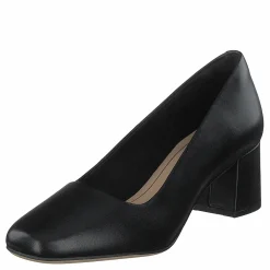 Clarks Sheer Rose Black Leather