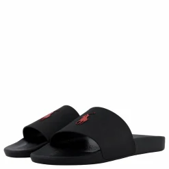Polo Ralph Lauren Signature Pony Slide Black / Red PP