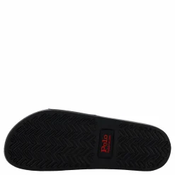 Polo Ralph Lauren Signature Pony Slide Black / Red PP