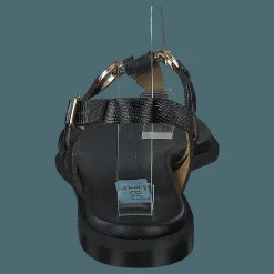 A Pair Simpel String Sandal Black