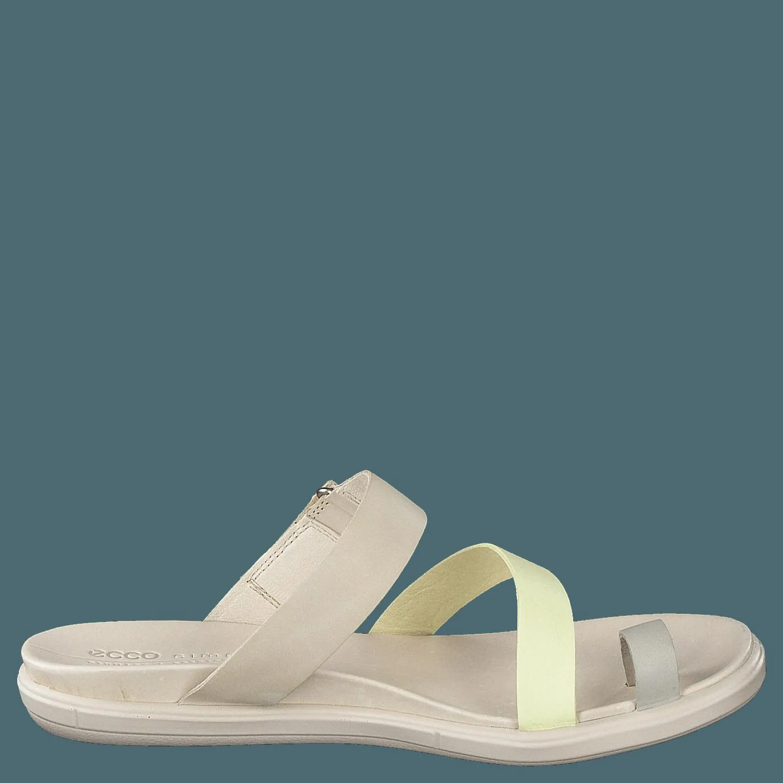 ECCO Simpil Sandal Gravel/sherbet/limestone