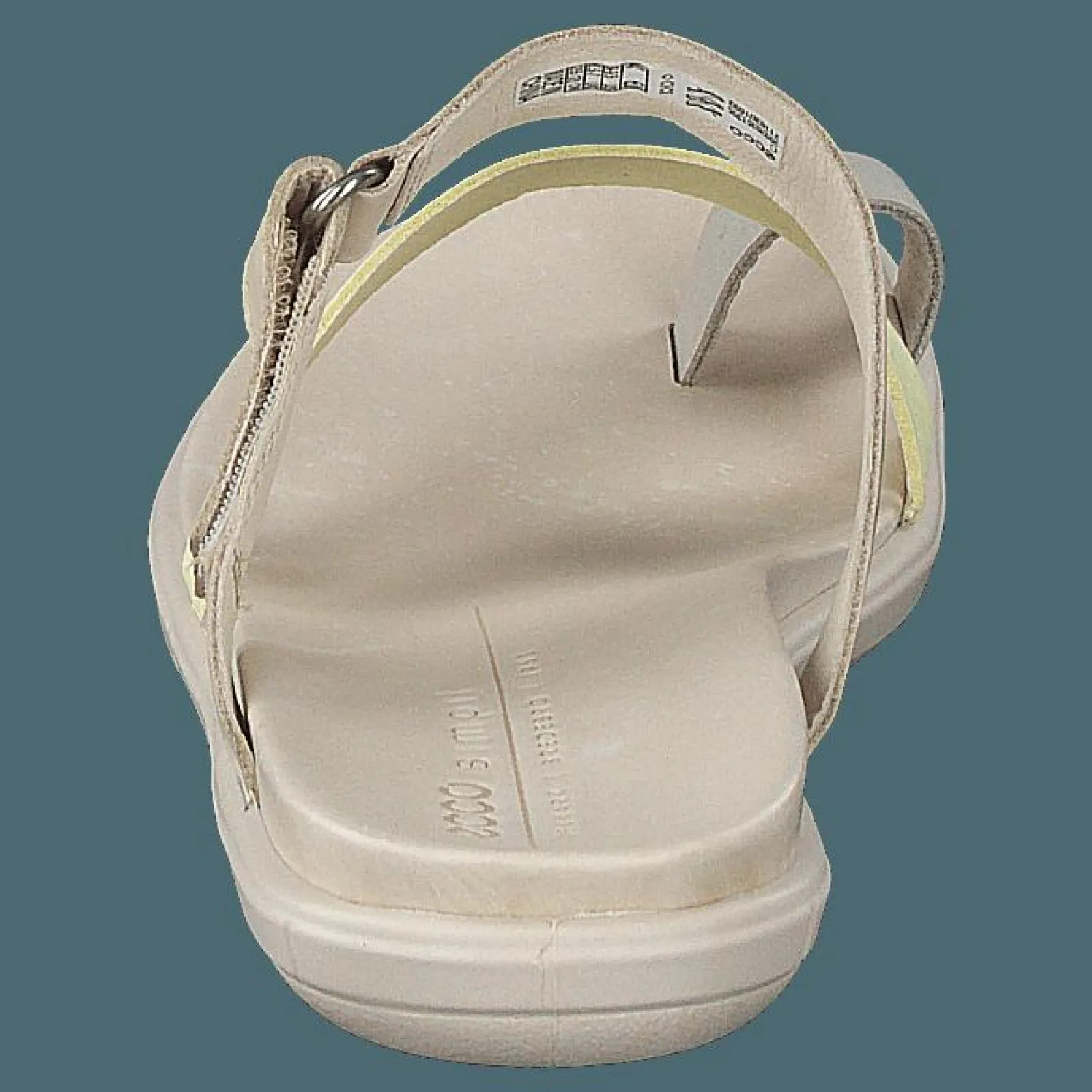 ECCO Simpil Sandal Gravel/sherbet/limestone