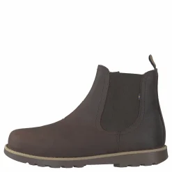 Barn Kavat Skafta Ep Dark Brown Nubuck