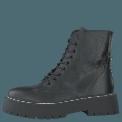 Steve Madden Skylar Black Leather