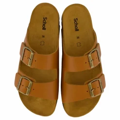 Scholl Iconic Sl Josephine Leather Cognac Cognac