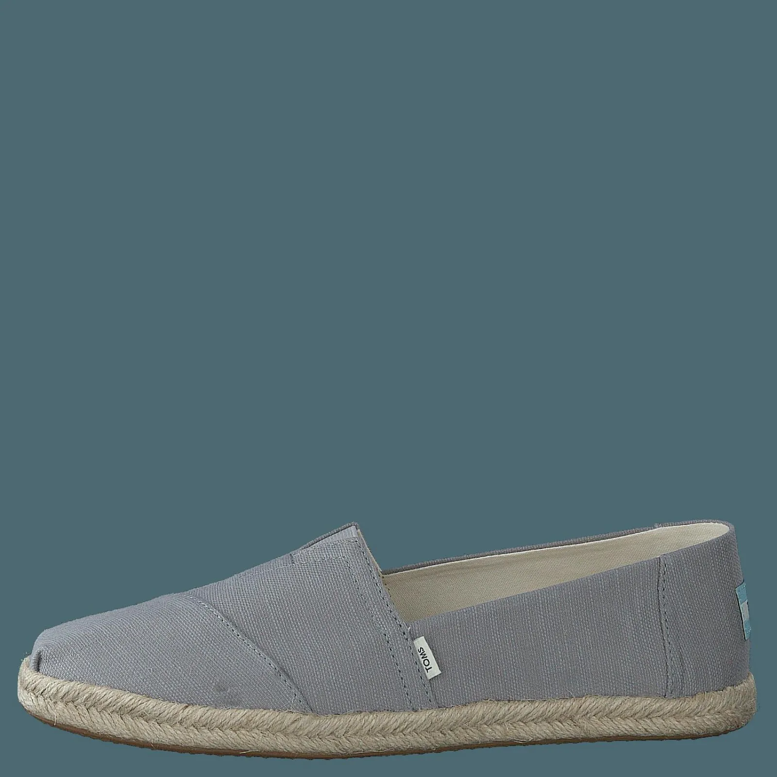 Toms Slubby Woven Rope Alprg Drizzle Grey