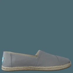 Toms Slubby Woven Rope Alprg Drizzle Grey