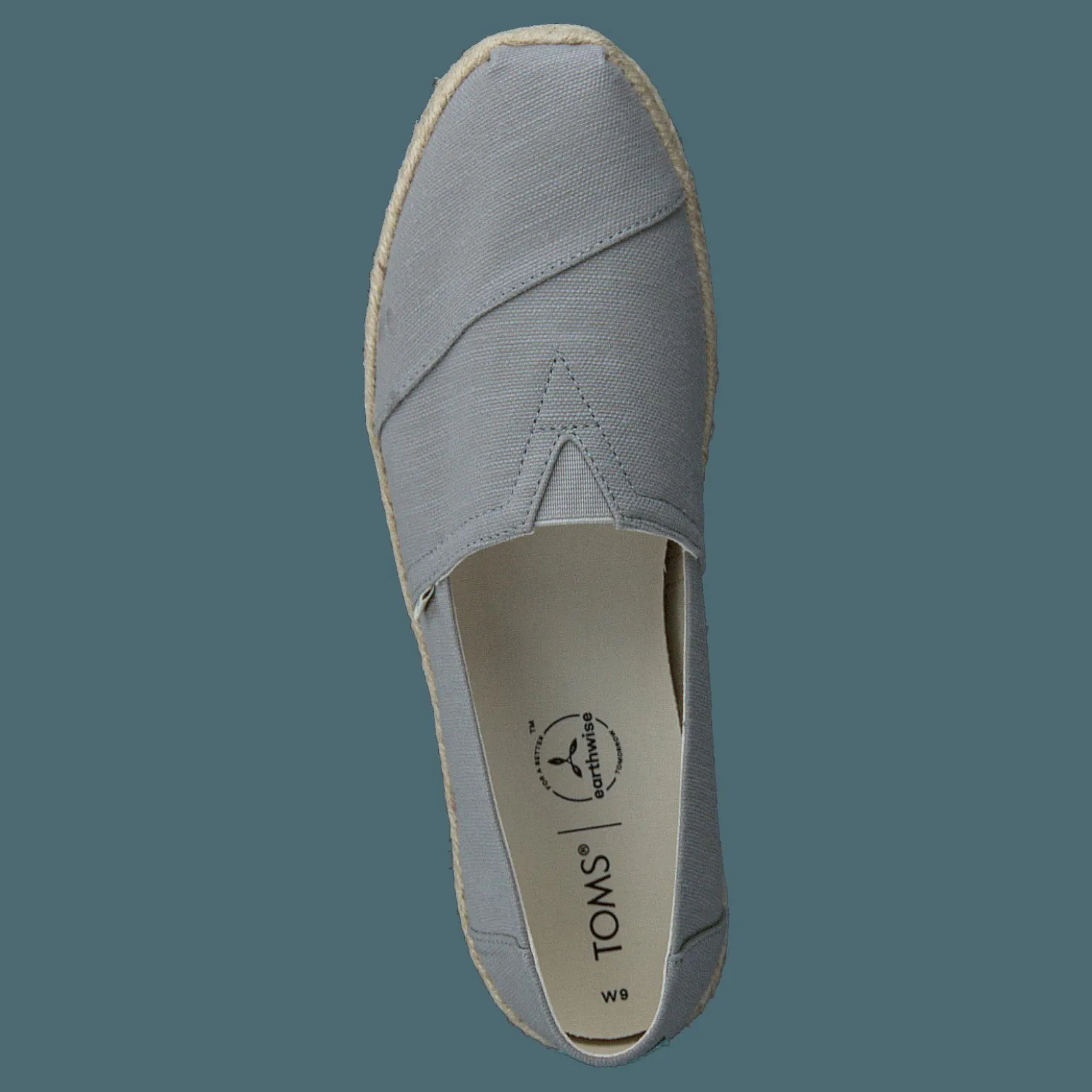 Toms Slubby Woven Rope Alprg Drizzle Grey