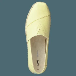 Toms Slubby Woven Rope Sole Banana Yellow